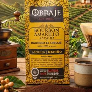 Bourbon Amarillo Lavado x 340 gr (Molido)